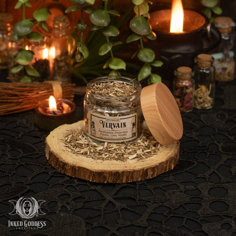 Load image into Gallery viewer, Magickal Herbs in Jar for Herbal Spell Casting
