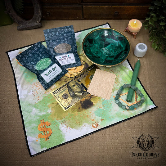 Malachite Money Bowl Set for Transforming Money Stories into Massive Abundance