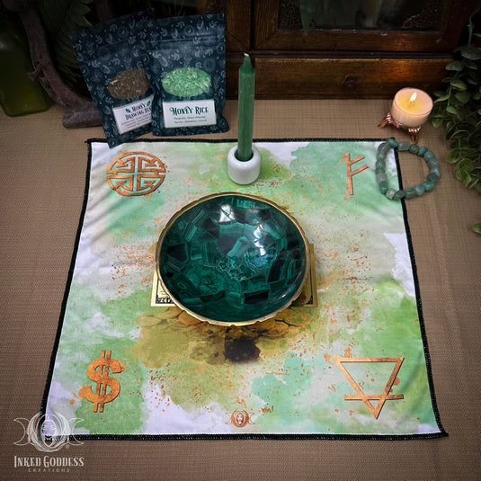 Malachite Money Bowl Set for Transforming Money Stories into Massive Abundance