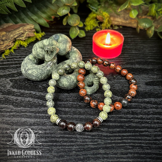 Medusa Bracelet Set for Channeling Divine Rage