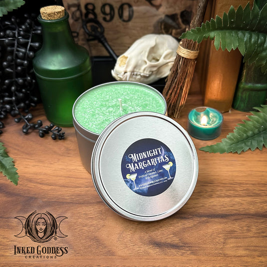 Midnight Margaritas Practical Magic Full Size Tin Candle