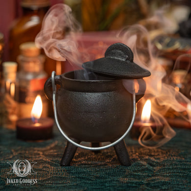 Mini Cauldron of Mystery Set for Samhain Fun