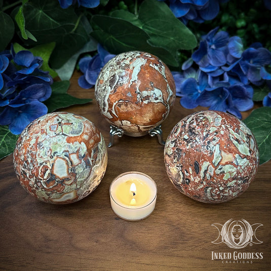 Money Agate Sphere for Amplifying Prosperity Spells