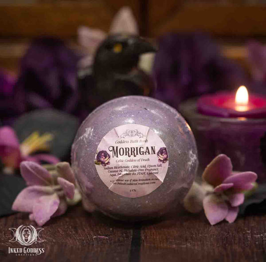 Morrigan Bath Bomb for Courage