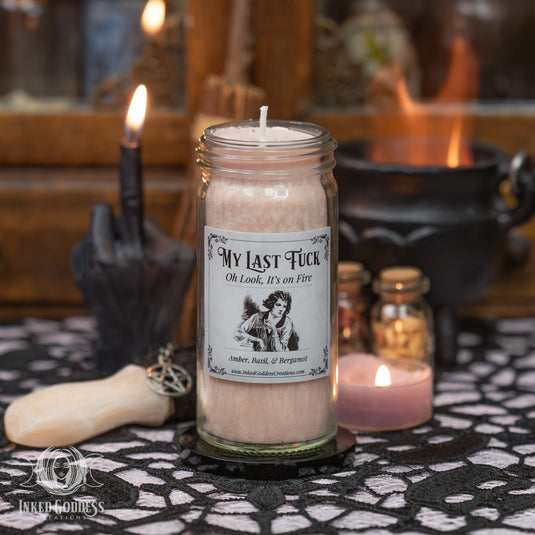 My Last Fuck Mini Jar Candle- Release and Endings