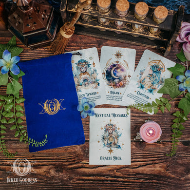 Mystical Messages Oracle Deck- Inked Goddess Creations Exclusive Deck
