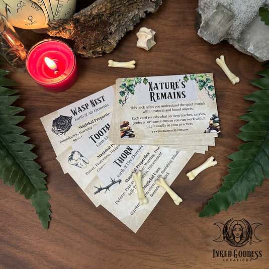 Nature's Remains Deck for Feral Magickal Spells