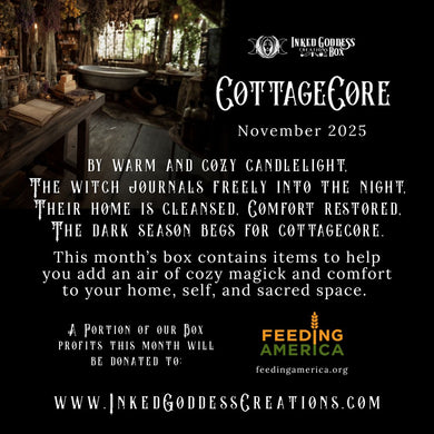 CottageCore- November 2025 Inked Goddess Creations Box Theme