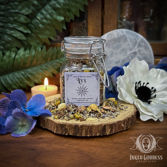 Nyx Herb Blend for Dream Magick, Divination & Restful Vibes