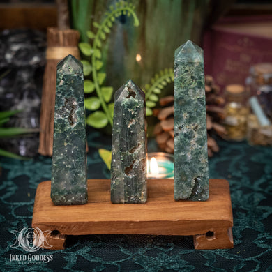 Ocean Jasper Tower for Balanced Positivity