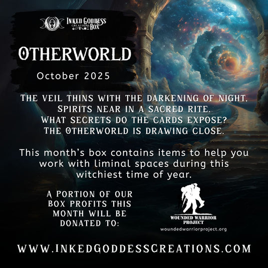 SOLD OUT-Otherworld- October 2025 Inked Goddess Creations Box- One Time Purchase Box
