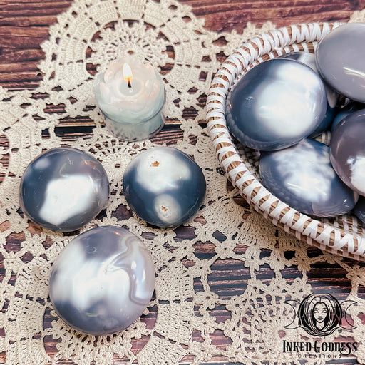 Orca Agate Gallet for Protection, Healing, and Grounding- Inked Goddess Creations