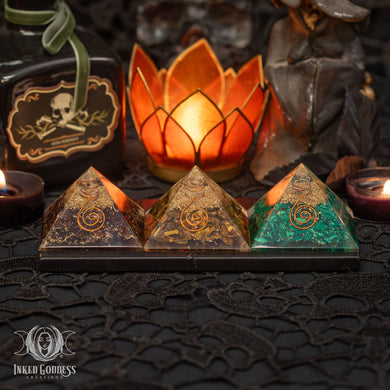 Orgonite Mini Pyramid for Balancing Energies