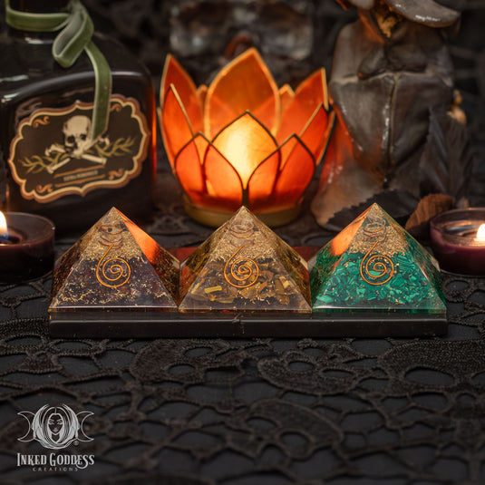 Orgonite Mini Pyramid for Balancing Energies