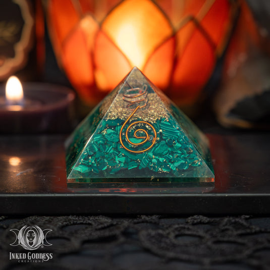 Orgonite Mini Pyramid for Balancing Energies