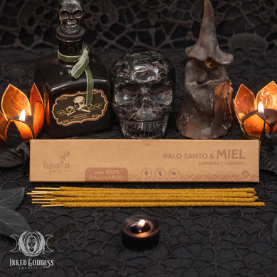 Palo Santo & Honey Incense Sticks for Sweet Protection