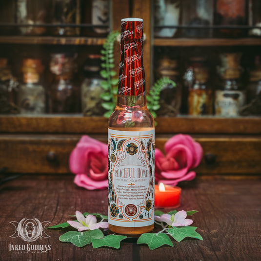 Peaceful Home Spiritual Cleansing Water for Elevated Energy