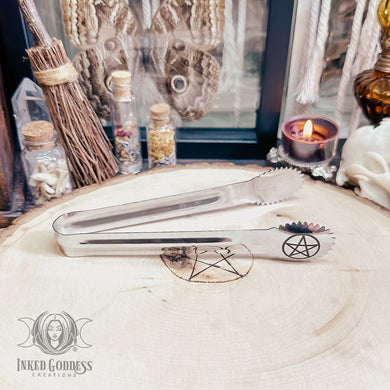 Pentacle Tongs for Spiritual Protection