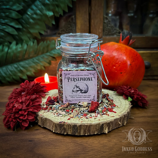 Persephone Herb Blend for Resilience, Fertility & Underworld Magick