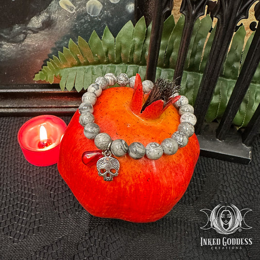 Persephone Wooden Box Set for the Greek Queen of the Underworld