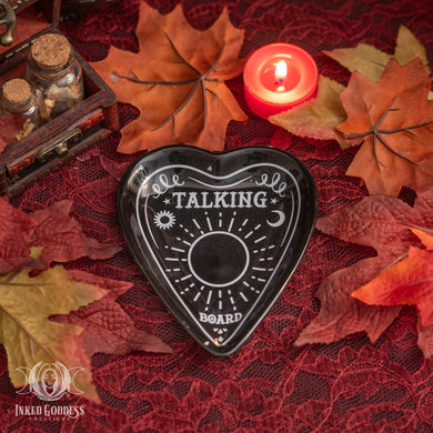 Planchette Ceramic Trinket Dish for Witchy Vibes