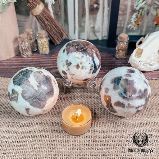 Polarity Moonstone Sphere for Balance