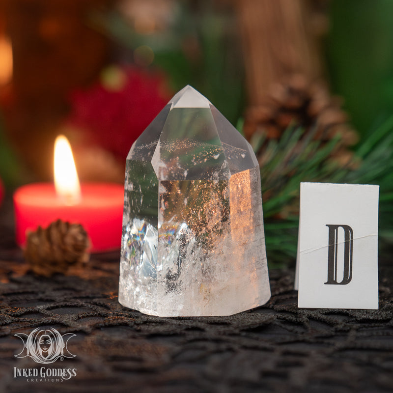 Load image into Gallery viewer, Polished Lemurian Quartz Tower for Ancient Energy
