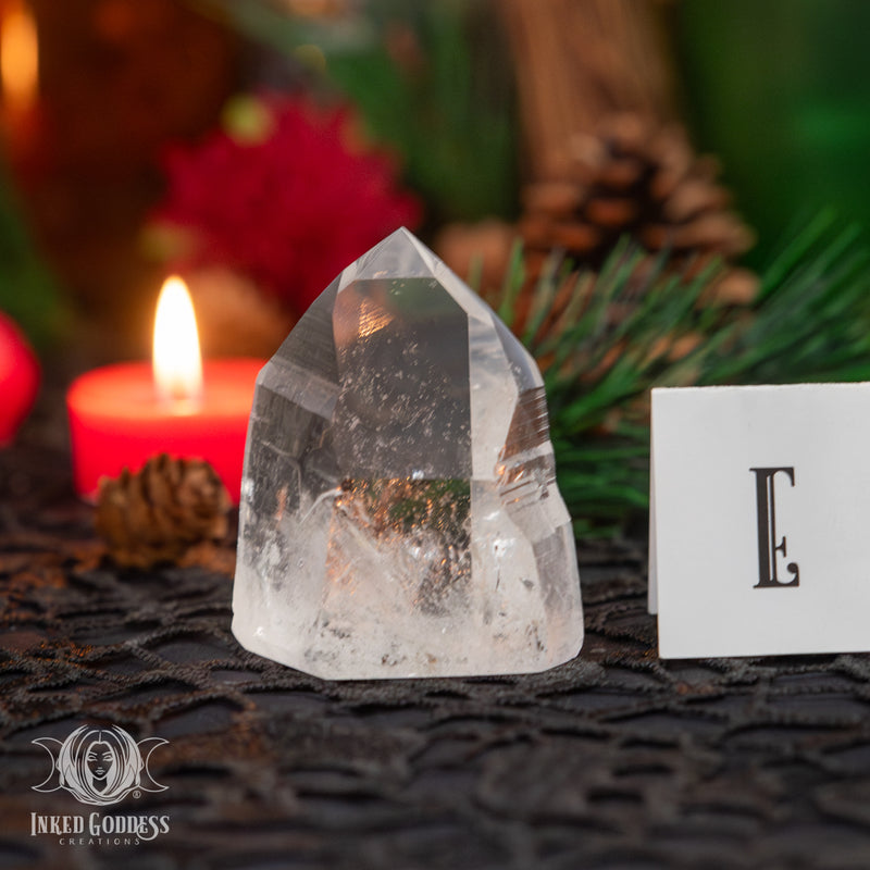 Load image into Gallery viewer, Polished Lemurian Quartz Tower for Ancient Energy
