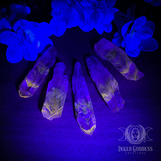Powellite Rough Wand for Inspiring Creativity & Motivation