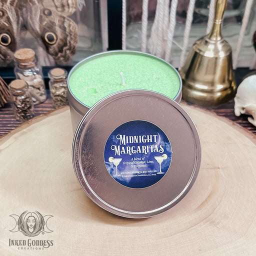 Midnight Margaritas Practical Magick Full-Size Tin Candle