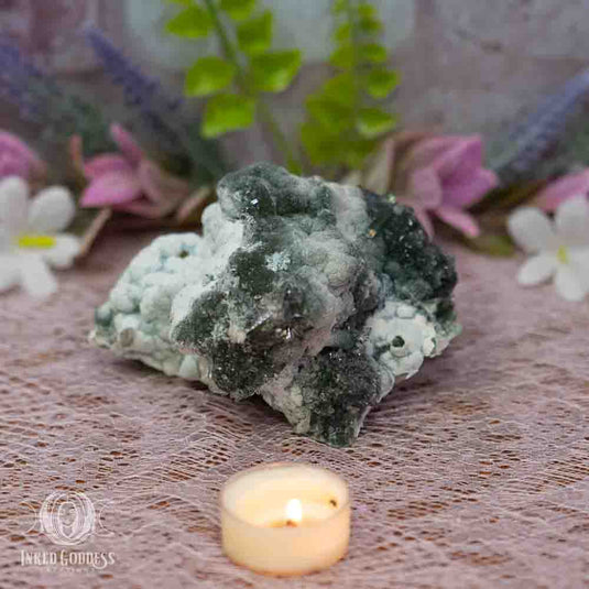 Prasiolite Cluster for Activating Your Inner Wisdom