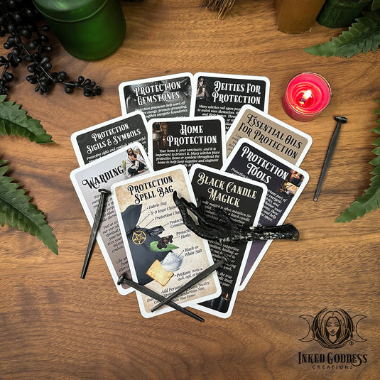 Protection Expansion Pack for the Eclectic Witch Card Deck