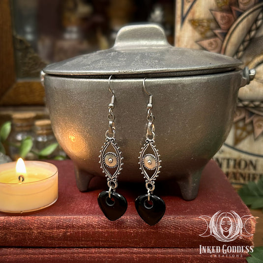 Psychic Protection Earrings - Handmade by Morgan