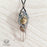 Clay Goddess Quartz Point Necklace for Amplification- Inked Goddess Creations