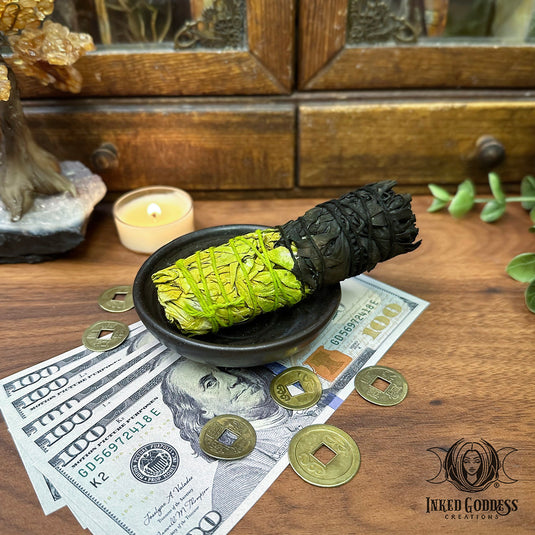 Reversible Money Sage Bundle for Clearing the Way for Abundance