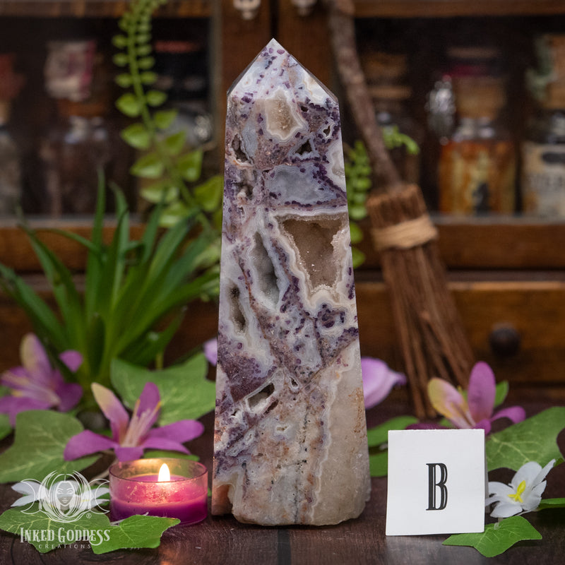 Load image into Gallery viewer, Root Fluorite Tower for Mystic Energy
