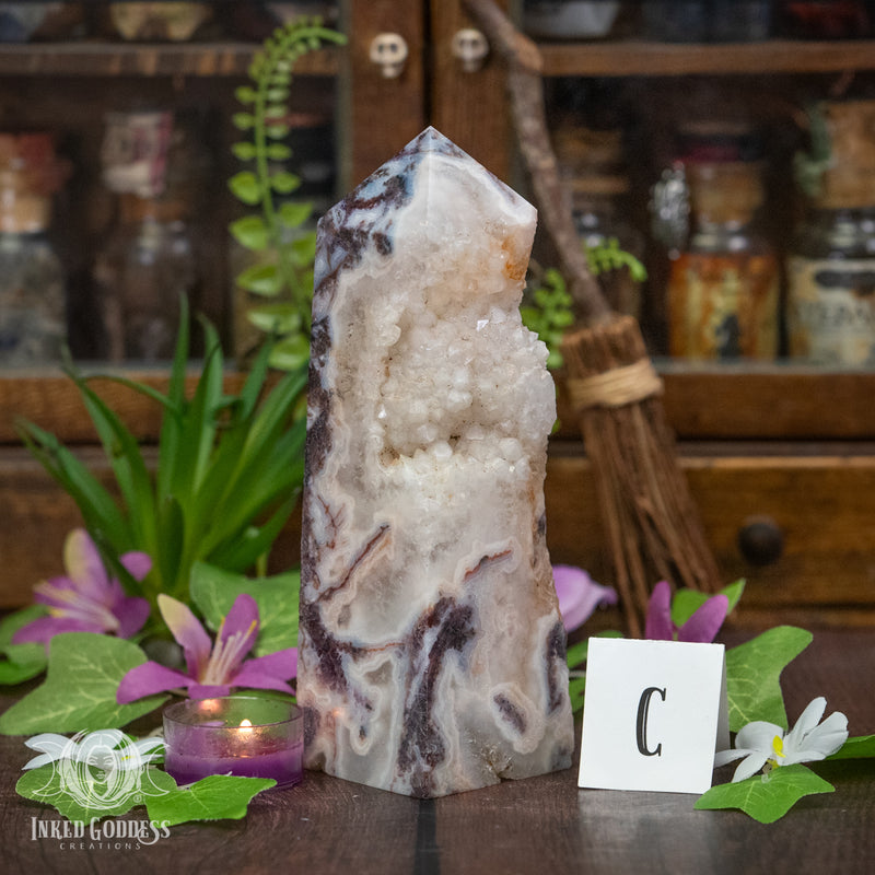 Load image into Gallery viewer, Root Fluorite Tower for Mystic Energy
