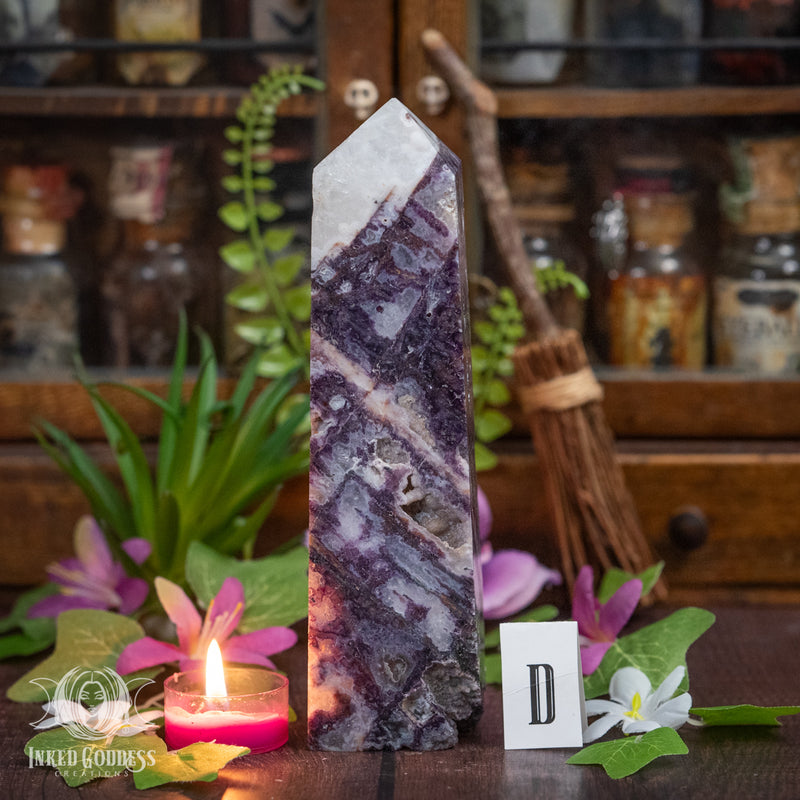 Load image into Gallery viewer, Root Fluorite Tower for Mystic Energy

