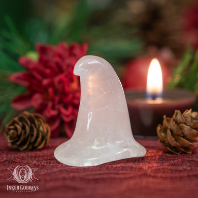Rose Quartz Witch Hat for Magickal Self-Love