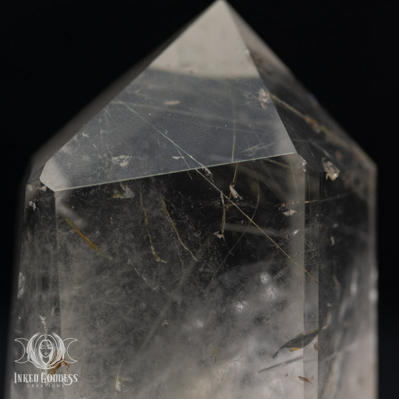 Load image into Gallery viewer, Rutilated Quartz Tower for Cleansing Chakras
