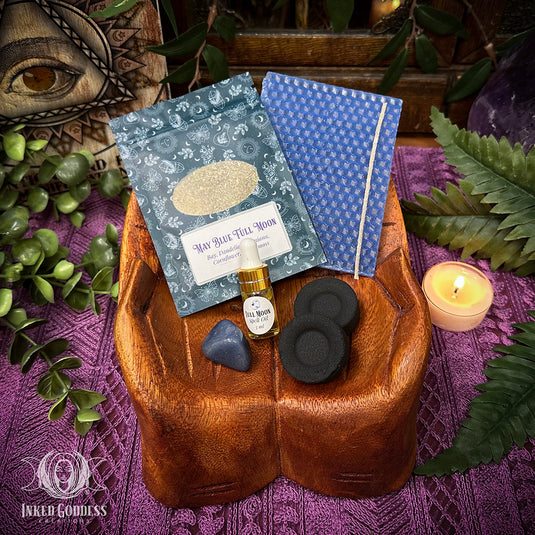 Sagittarius Full Blue Moon Ritual Kit for May 31st for Sparking Expansive Magick