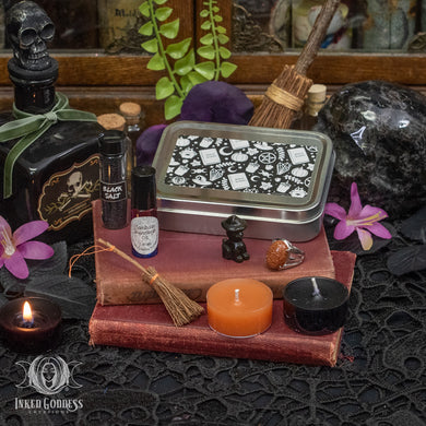 Samhain On-the-Go Tin for Busy Witch Magick