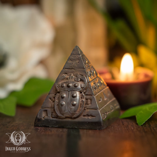 Scarab Small Pyramid for Spiritual Healing