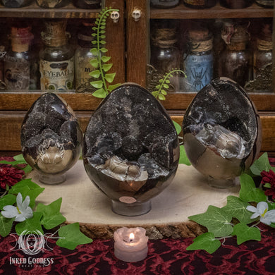 Septarian Frog Egg for Personal Transformation