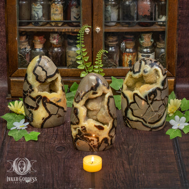 Septarian Geode Bloop for Dragon Magick