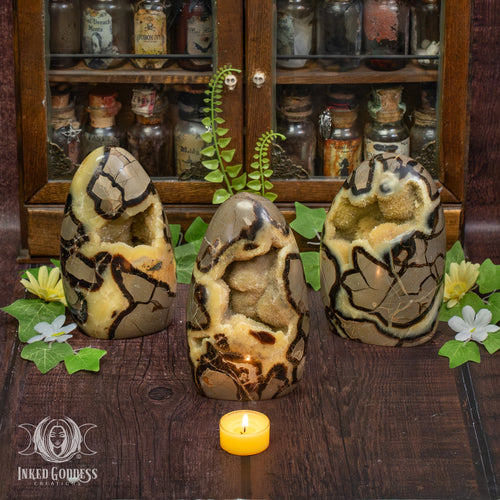 Septarian Geode Bloop for Dragon Magick