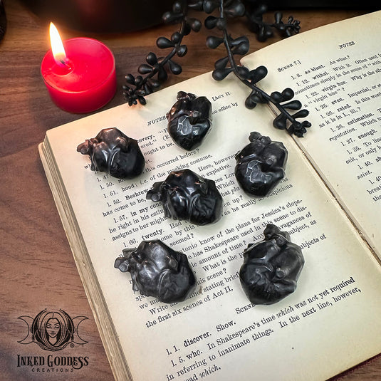 Sheen Obsidian Anatomical Heart- Small for Protected Divination