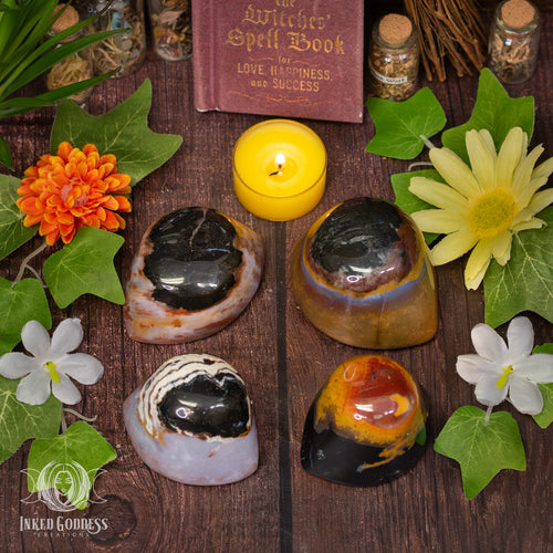 Shiva Eye Agate for Psychic Shielding
