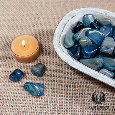 Sieber Agate Tumbled Gemstone for Stability