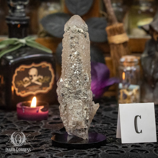 Skeletal Quartz "Finger" for Contacting the Divine